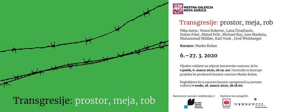 Exhibition | Transgressions: space, border, margin