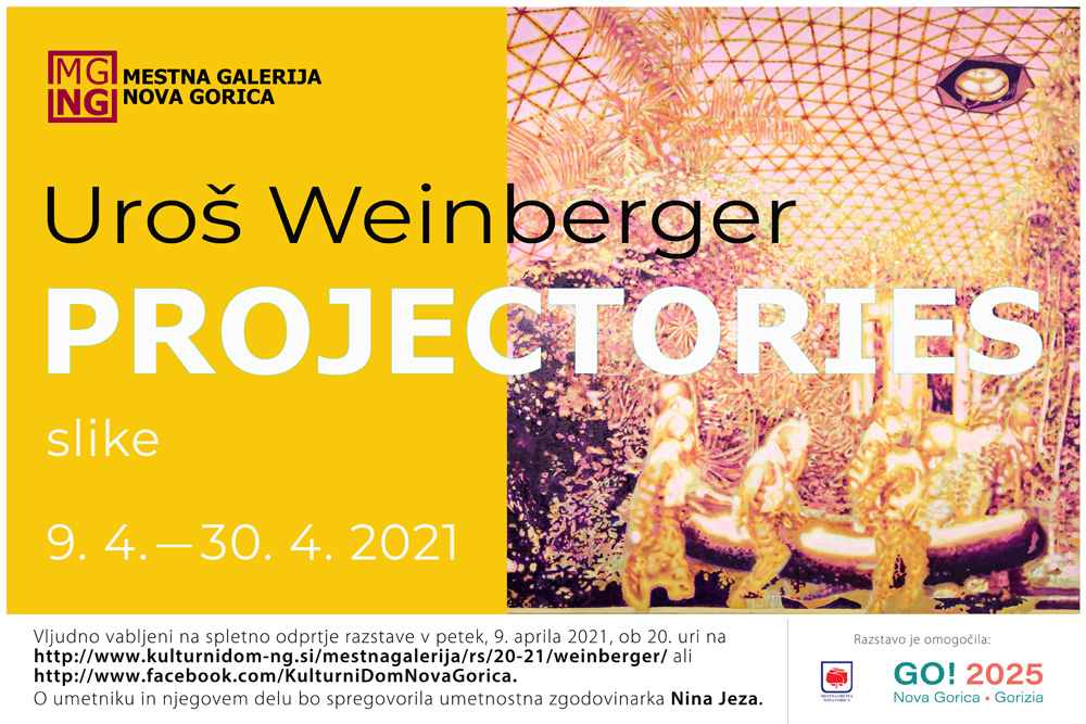 Exhibition | Uroš Weinberger: Projectories