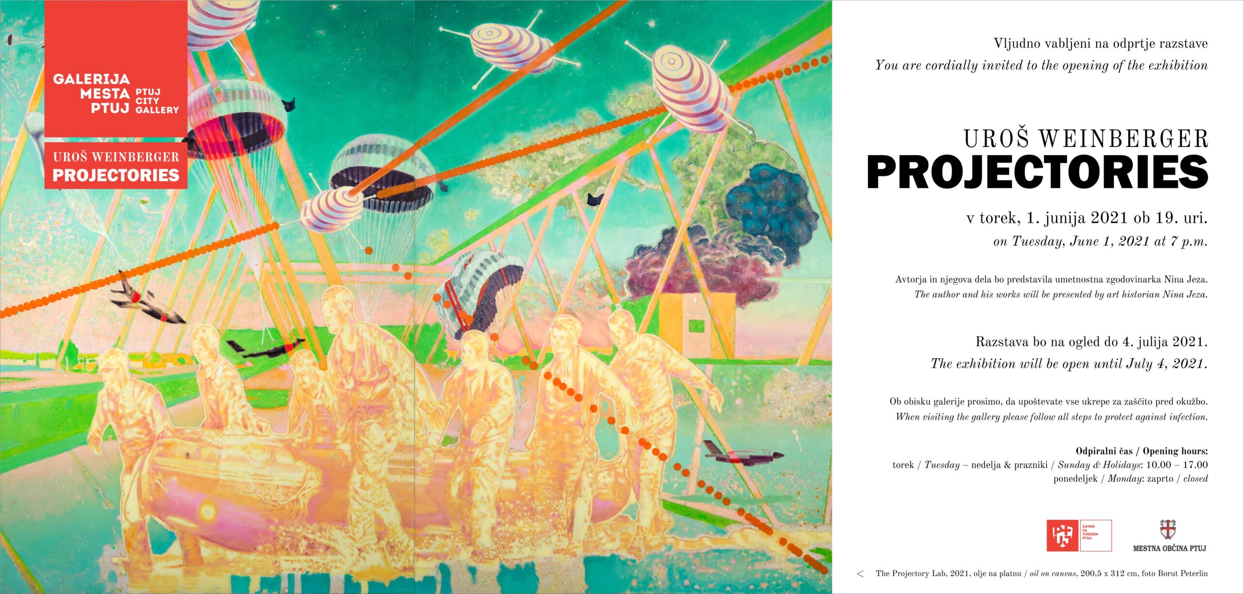 Exhibition | Uroš Weinberger: Projectories
