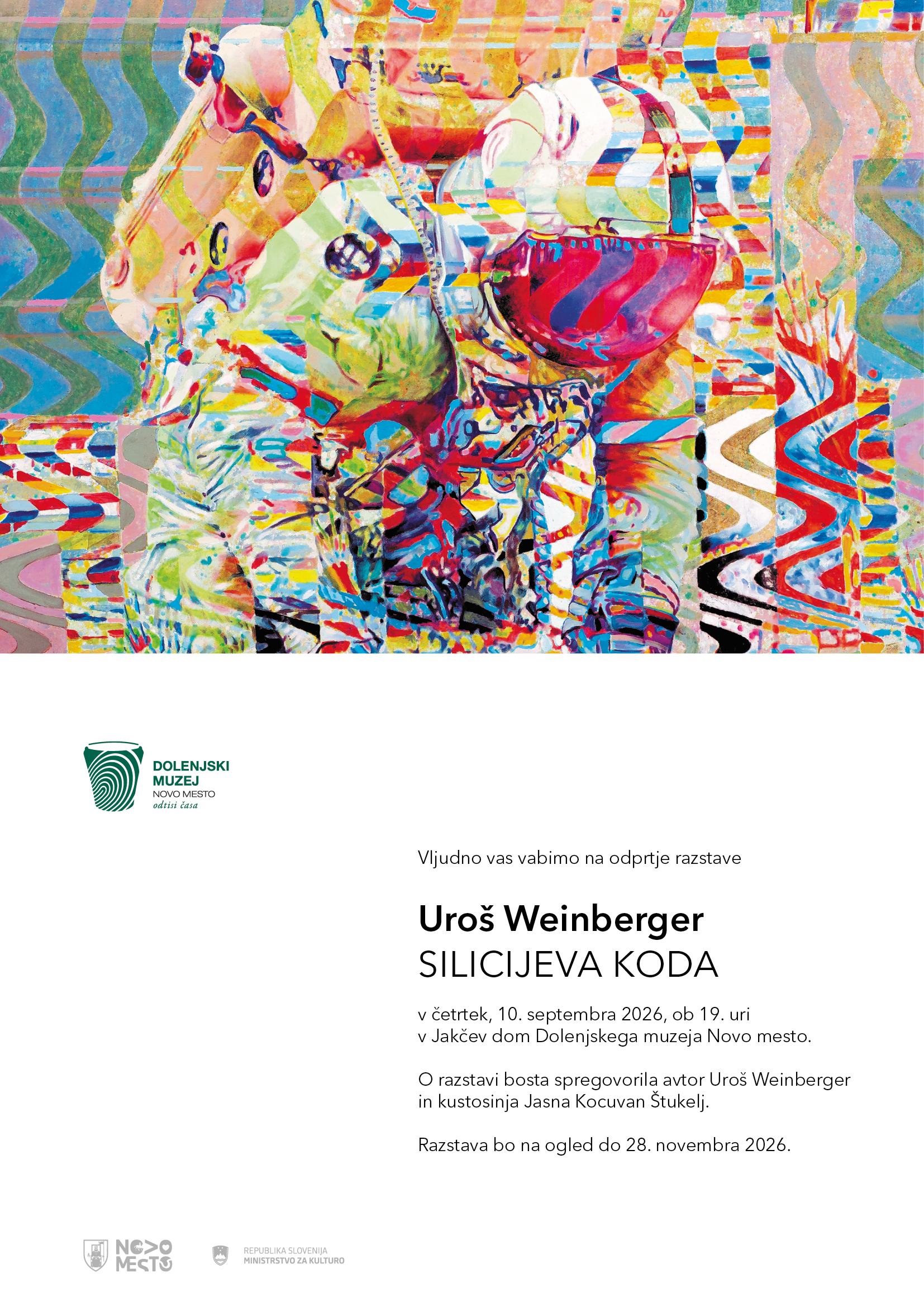 Exhibition | Uroš Weinberger: SILICON CODE